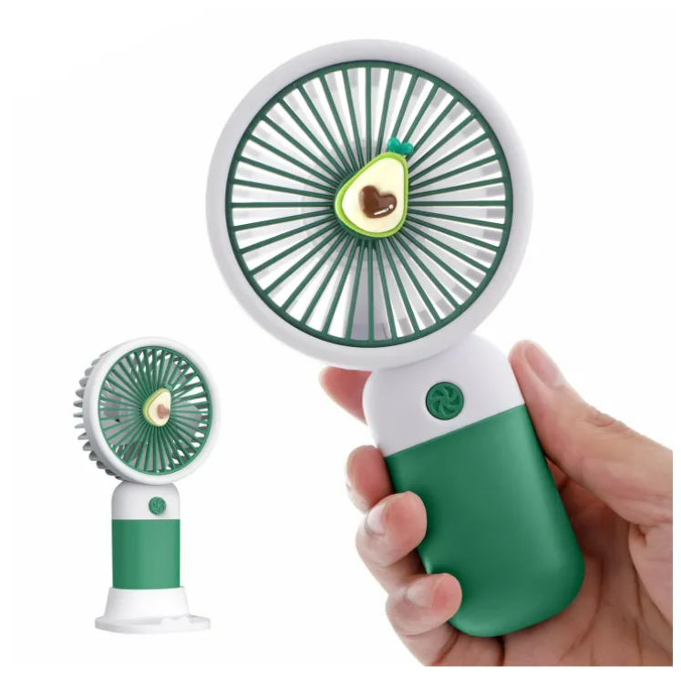 Cute Korean Design Mini Portable Fan (Color May Vary)