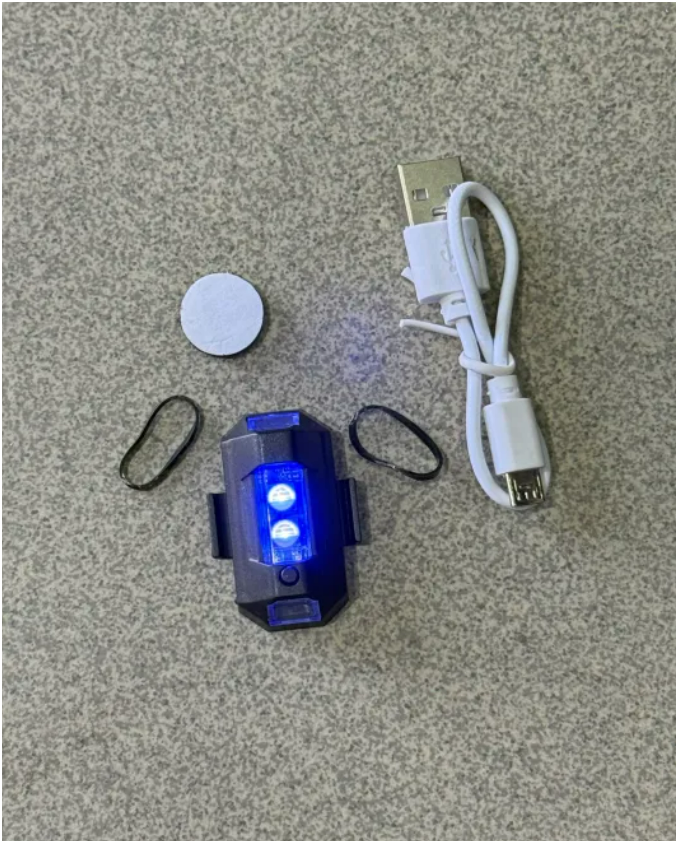 Aircraft Blinker Light For Bike Helmet Scooter and Car
