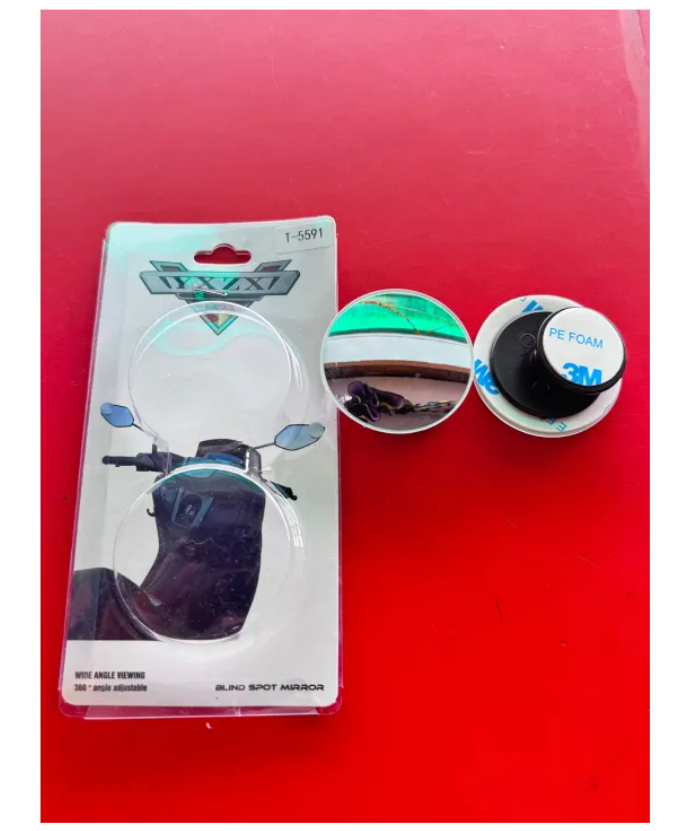 Bike & Scooter Blind Spot Miror(Adjustable)