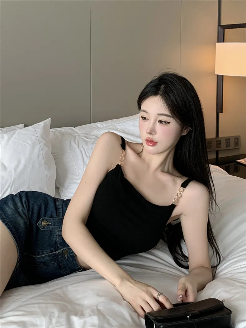 Korean Light Padded Tank Top Camisole - image 1