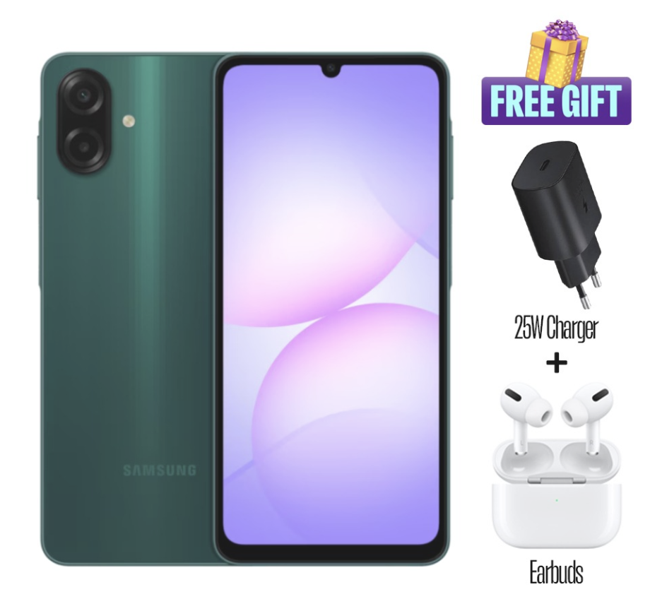 Samsung Galaxy A07 LITE (4GB/64GB) | 6.7" SuperAMOLED 90Hz Display | 50MP+2MP Rear Camera | 5000mAh Battery