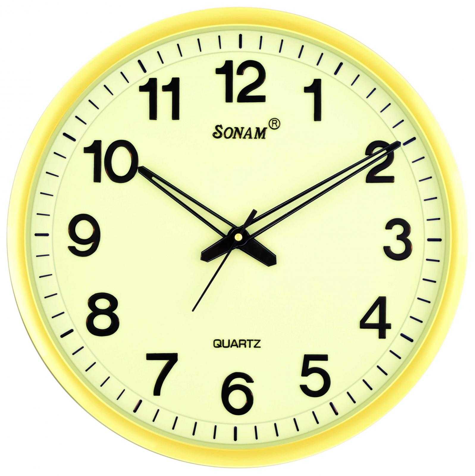 Sonam 207 Wall Clock Big Size Premium Type(Color May Very)