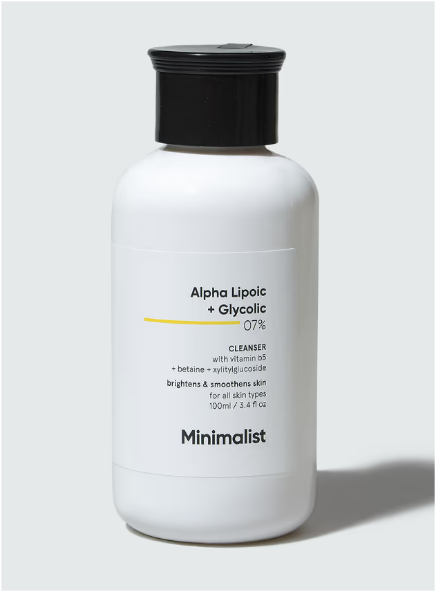 Minimalist Alpha Lipoic + Glycolic 07% Cleanser
