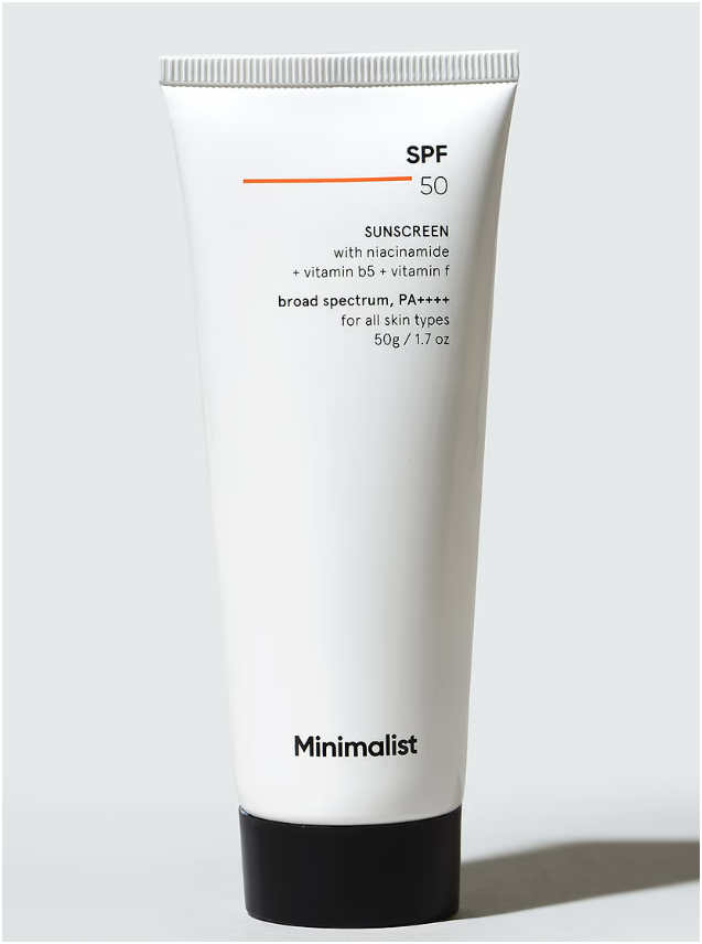 Minimalist SPF 50 Sunscreen 50 g