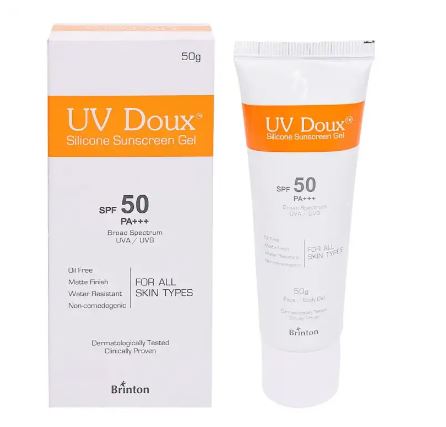 Uv Doux Silicon Sunscreen Gel Spf 50 50g