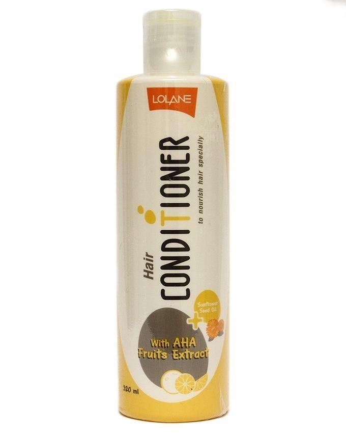 Lolane Hair Conditioner With Aha Fruits Extract And Sunflower Seed Oil-320ml