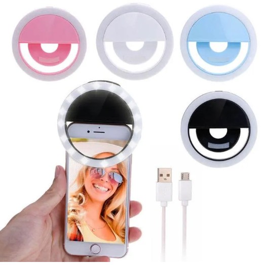 Portable Selfie Ring Light For Mobile Phones