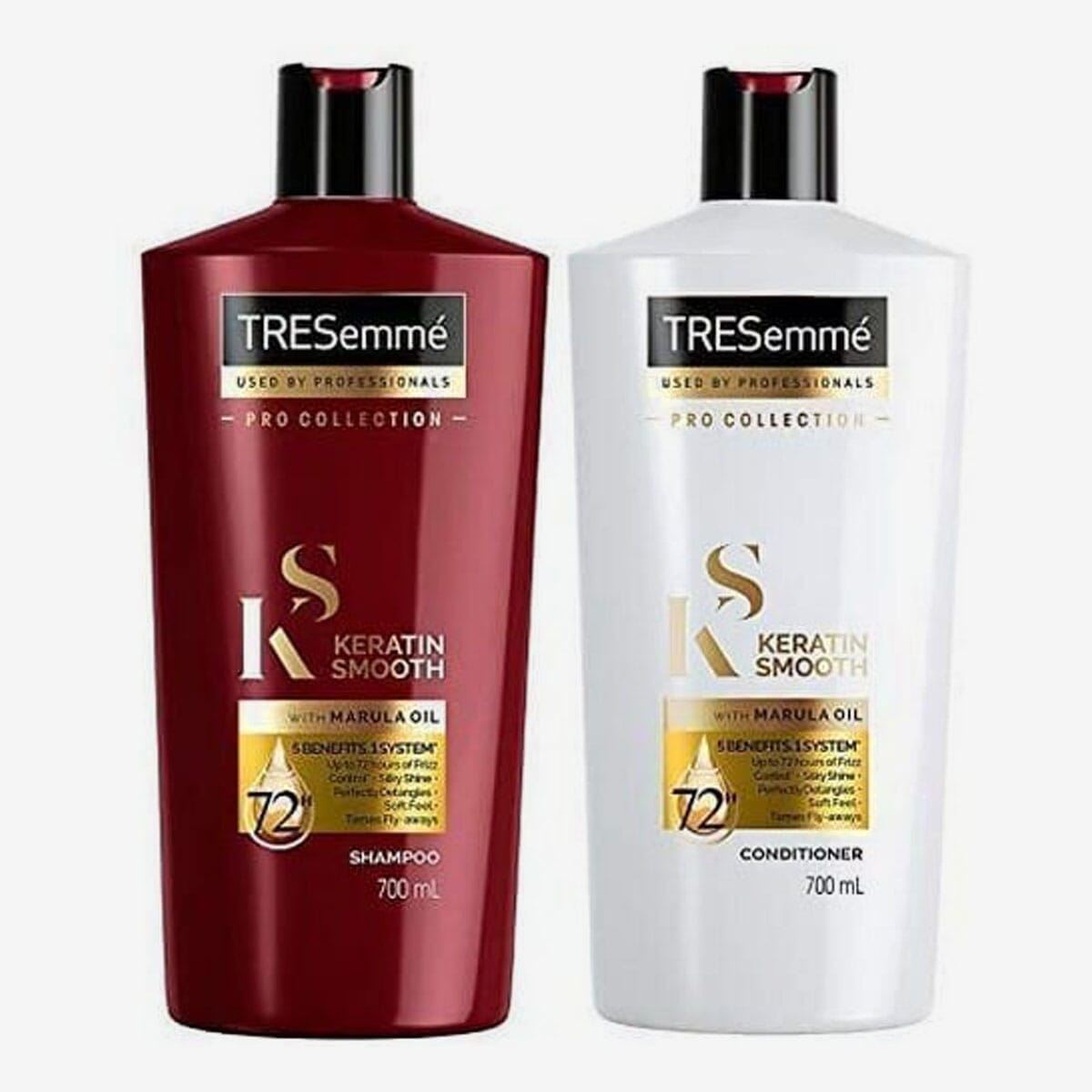 Original European Tresemme Keratin Smooth Shampoo and Conditioner 700ml Each- Pack of 2