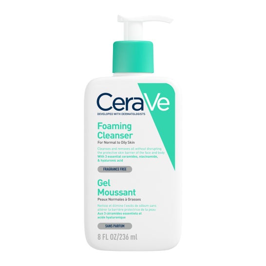 CeraVe Foaming Cleanser Gel Moussant 236 ML