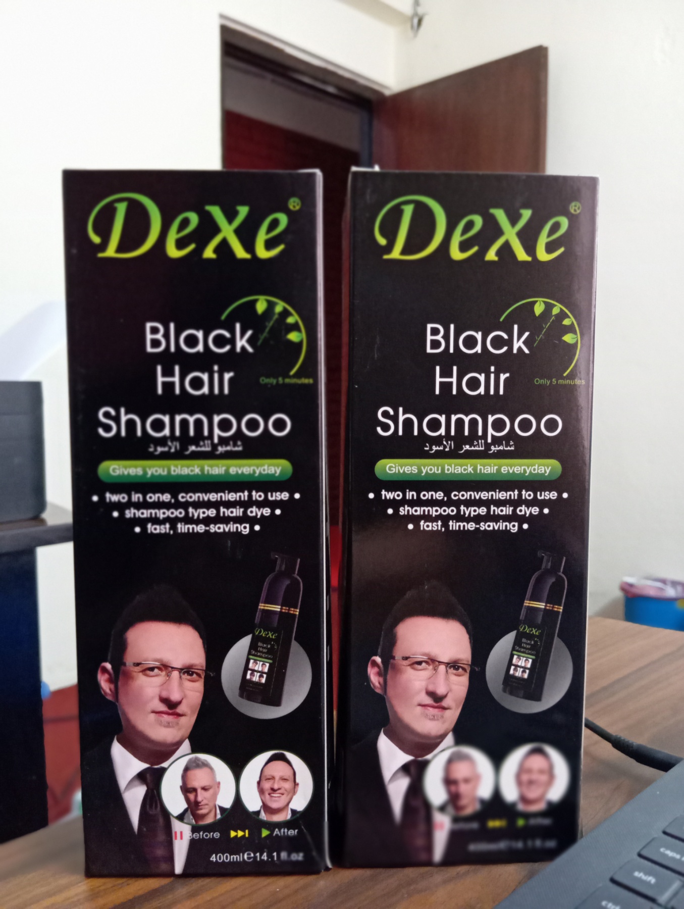Dexe Black Hair Shampoo 400 ML