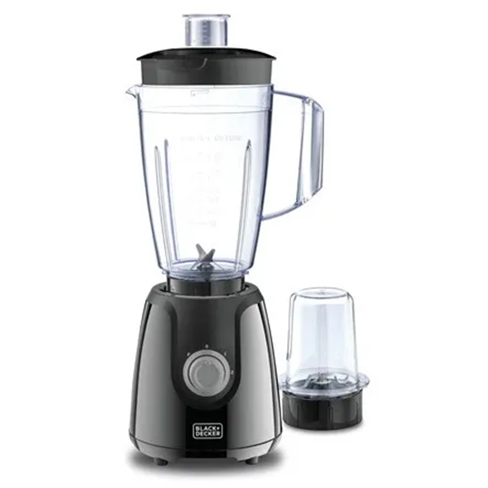 Black+Decker Blender With 1 Grinder Mill & Extra Jar 400 W BX430J-B5