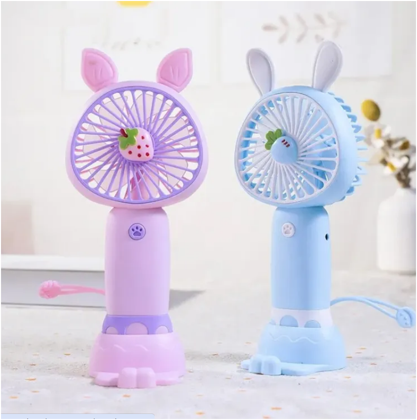 Portable Mini Fan With USB Rechargeable Handheld Fan