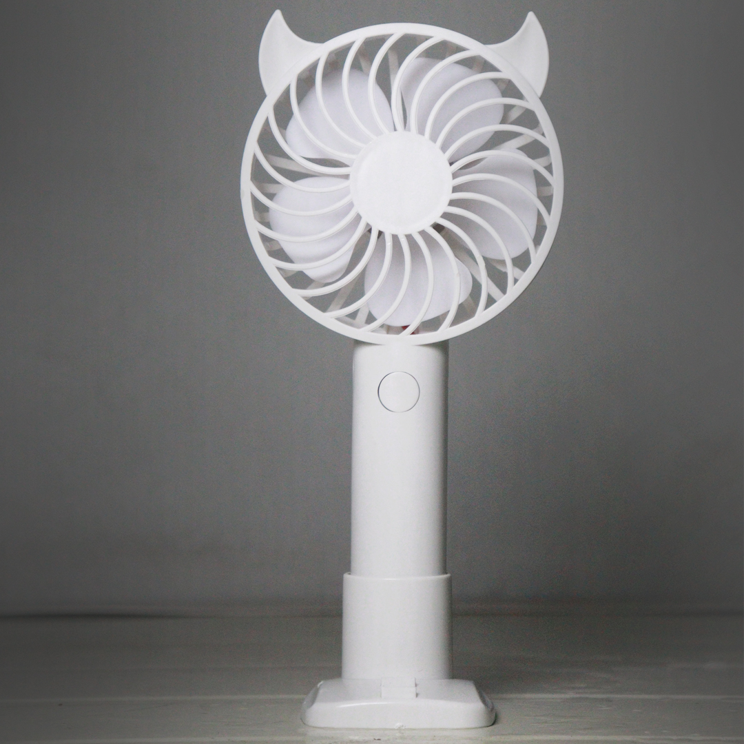 Portable Mini Cat Fan Handheld Electric Fan Cooling Fans USB Rechargeable Outdoor Travel Home Cooler Fans
