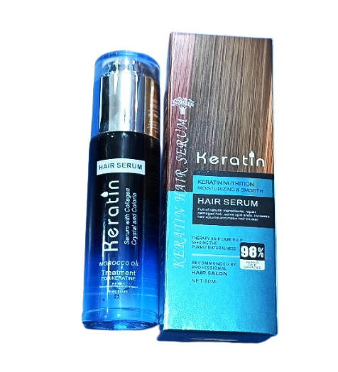 Keratin Hair Serum With Collagen Hair Therapy Serum 80ml