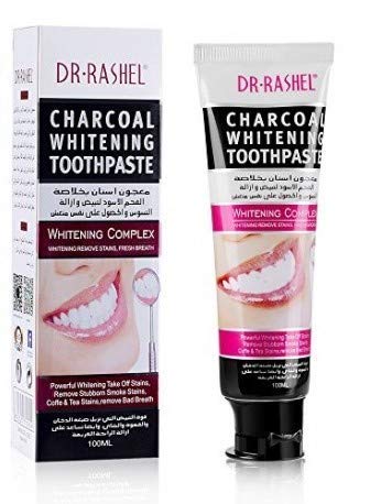 DR.RASHEL Tooth Care Bamboo Natural Activated Charcoal Mint Tooth Guard Toothpaste Oral Hygiene Teeth Care Remove Stains Breath Black 100ml