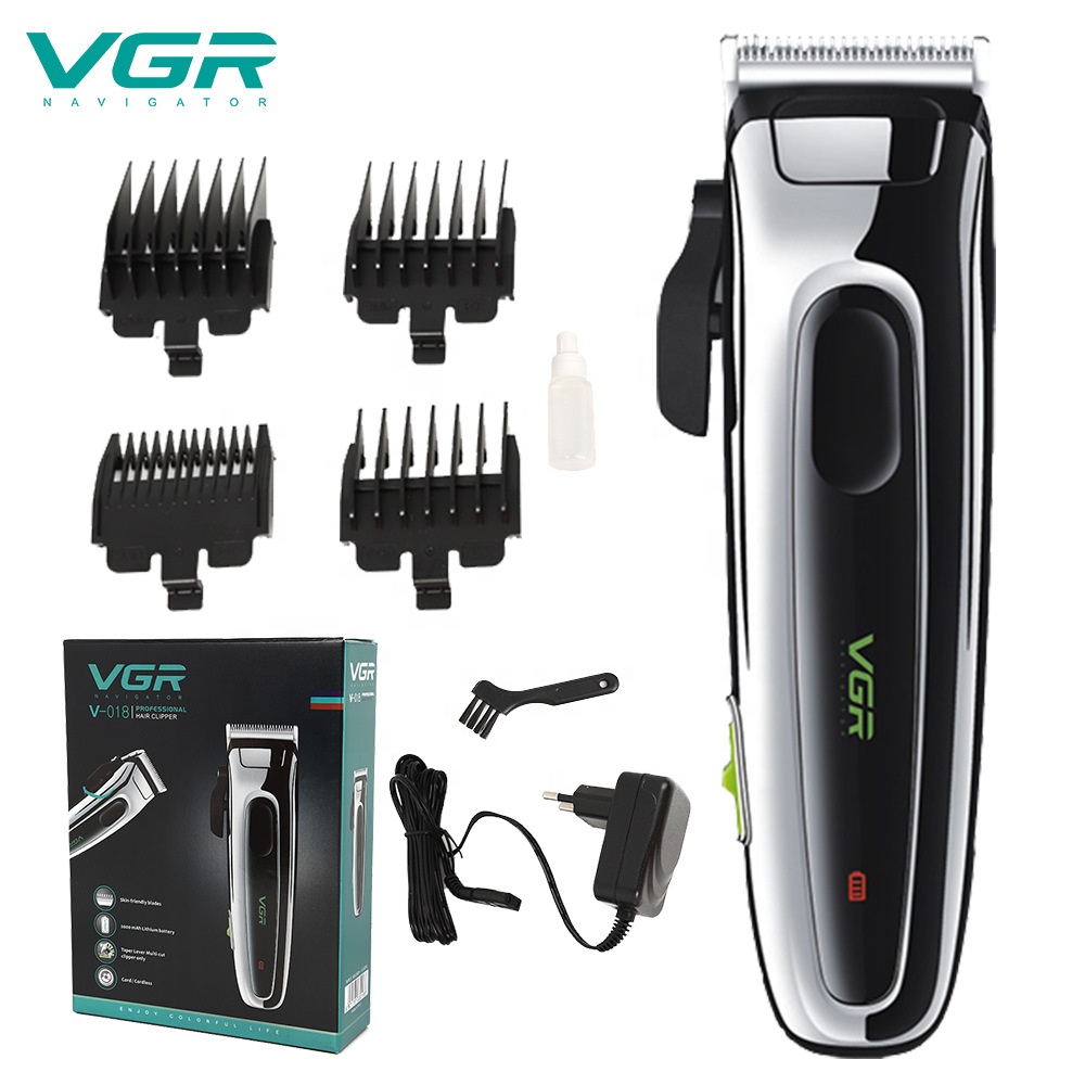 VGR V-078 Electric Clipper USB Rechargeable Hairdresser Professional Electric Hair Clipper Electric Hair Clipper