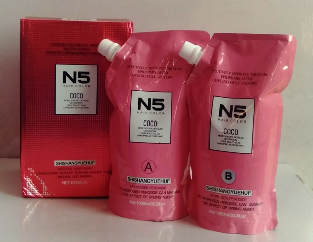 N5 Hair Color Professional Hair Straightening Creams 1000mlX22