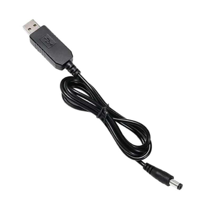 Frezzil Fz-27 USB DC 5V to 12V Router Cable Step Up Power Cable Power Supply USB Cable with DC Jack