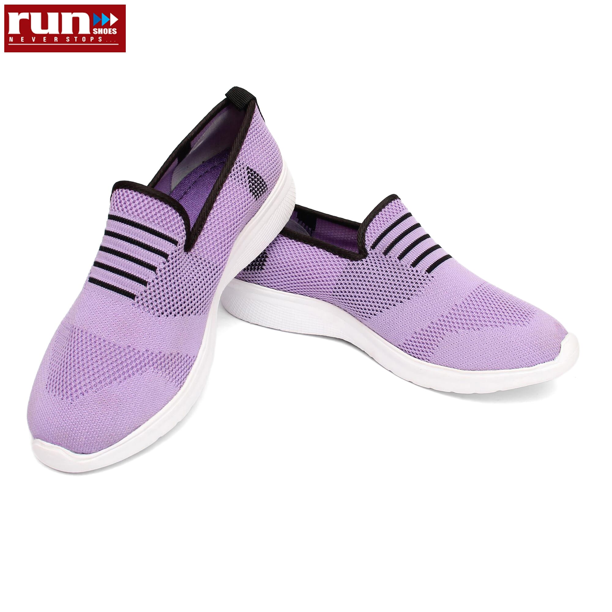 Run Shoes Grey Color Running Shoes For Women (7119)