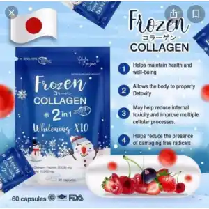 Original Frozen Collagen Capsules with Qr code- 60 capsules