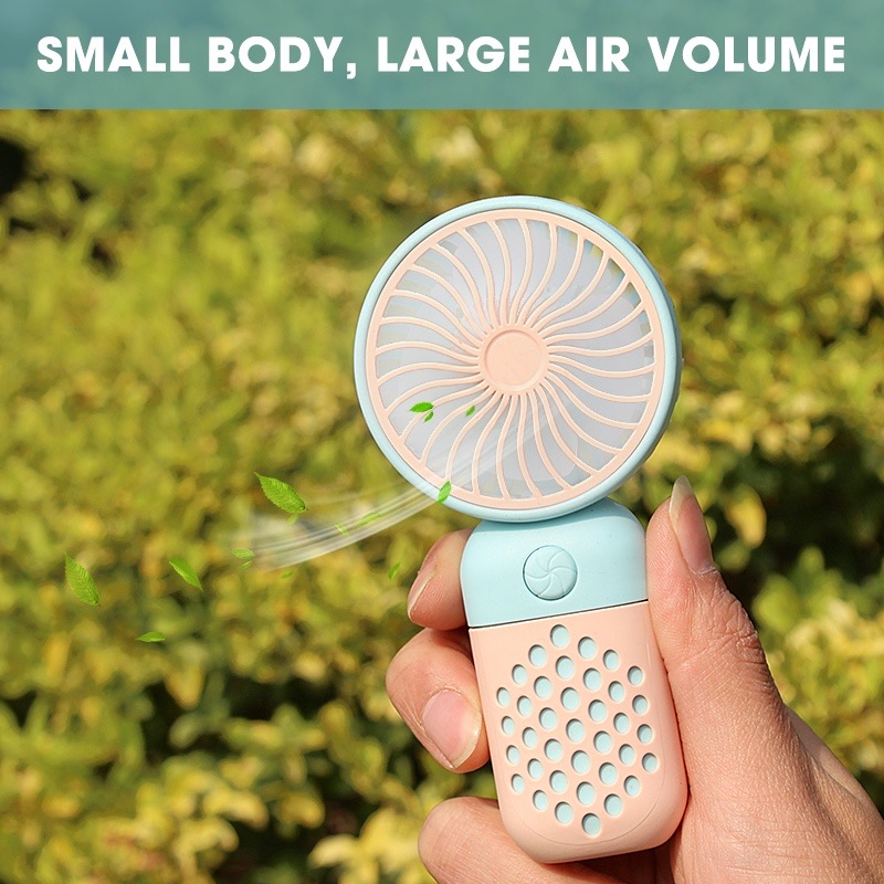 Z8 Handheld Mini Size Strong Wind Cute Portable Heat Dissipation Candy Fan