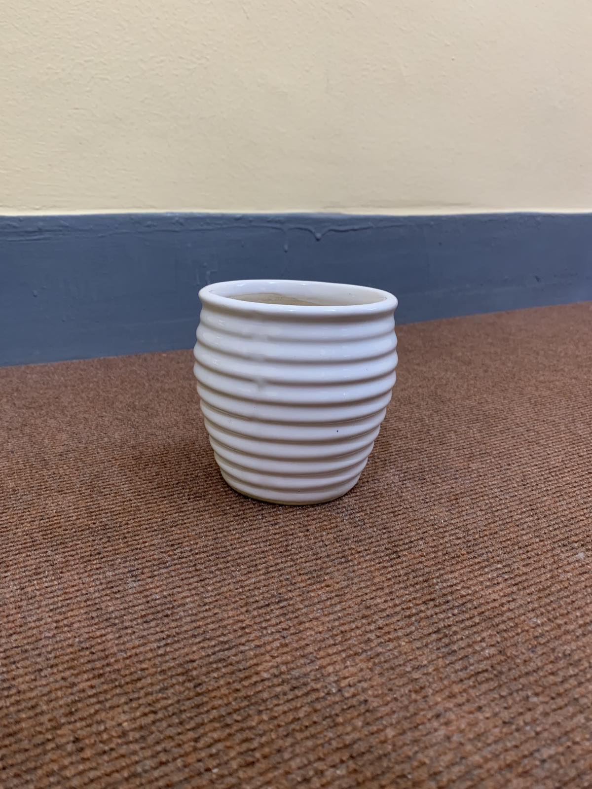 4 Inch Cute Ceramic Small Pot For Indoor Outdoor