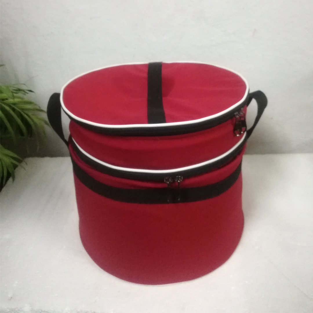 Two Compartment Dinnerware / Crockery Storage Organizing Bag For Storing / Moving / Party - large capacity