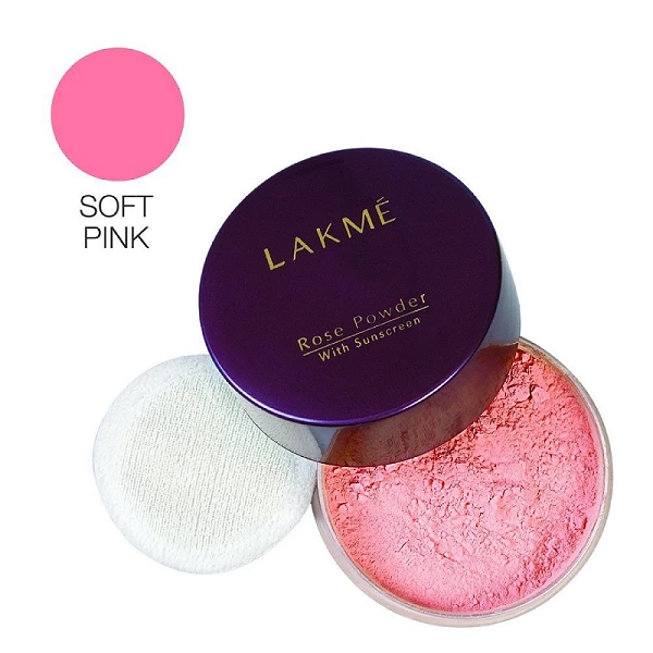 Lakme Rose Face Powder With Sunscreen