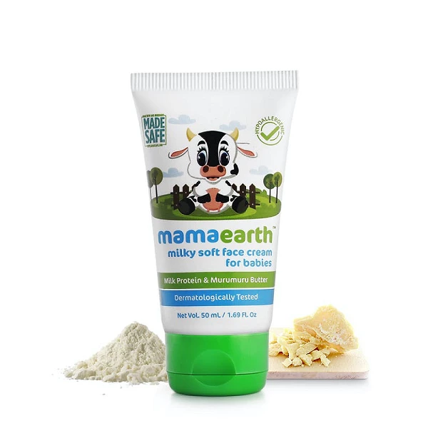 Mamaearth Milky Soft Baby Face Cream - 60gm