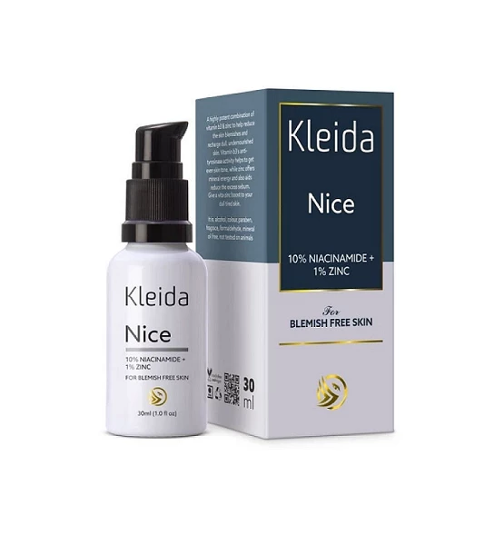 KLEIDA NICE 10% NIACINAMIDE + 1% ZINC, 30ML