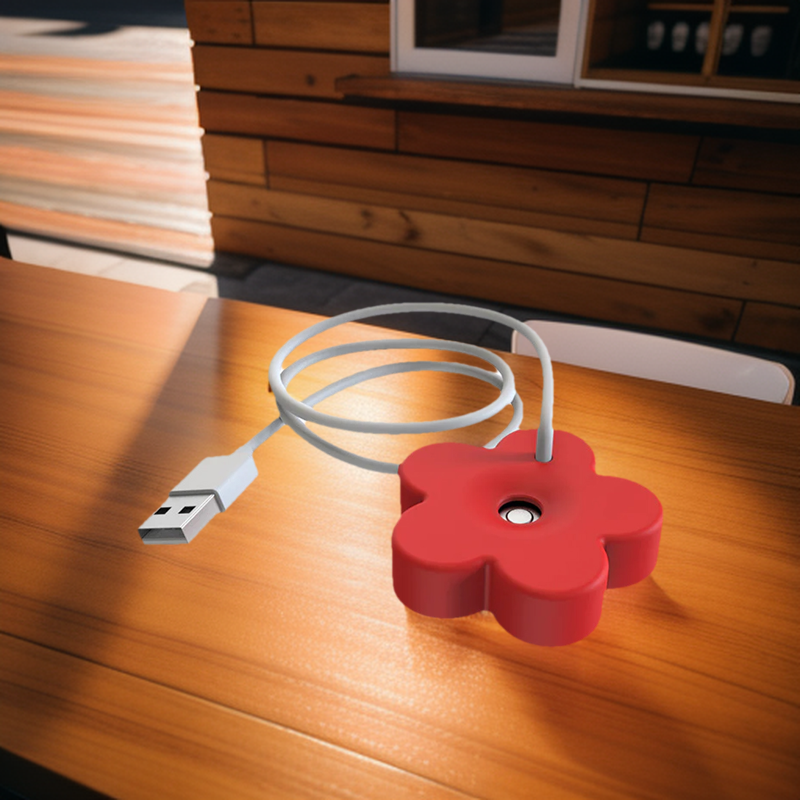Flower Shaped Air Humidifier USB Portable