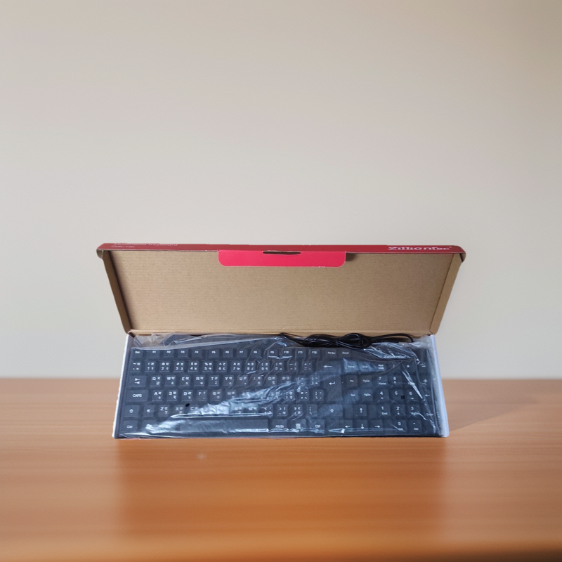 BK02/03 Black Usb English Normal Keyboard