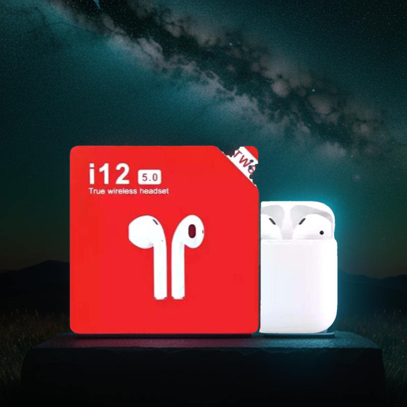 I12 Airbuds Powerful Sound Bluetooth Wireless