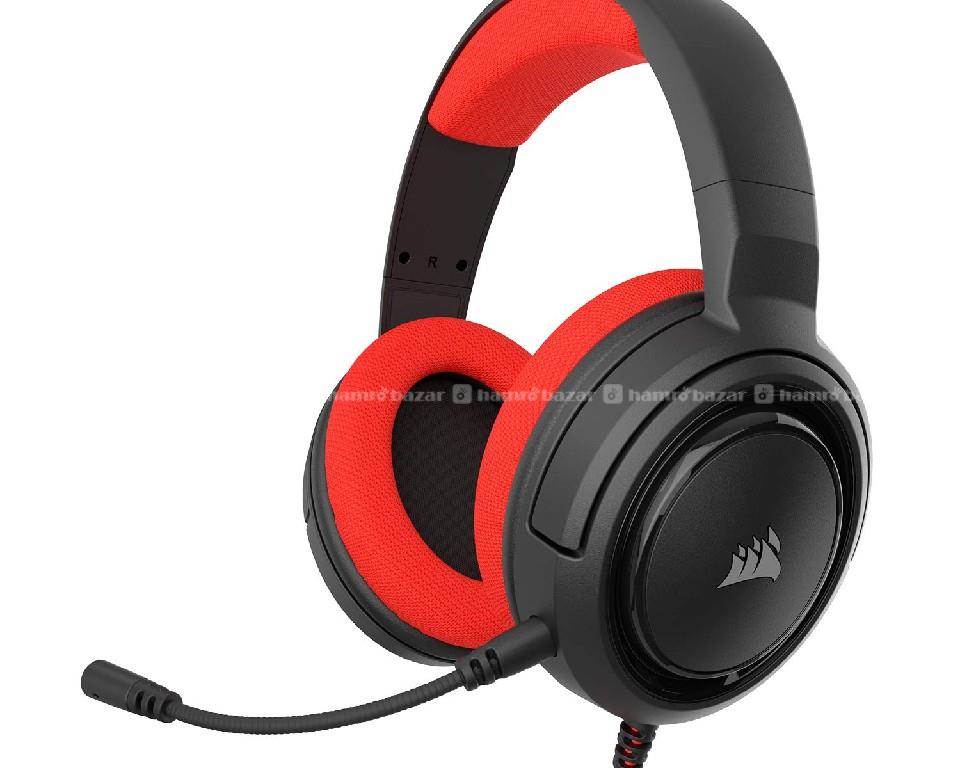 Corsair HS35 Gaming Headset Red