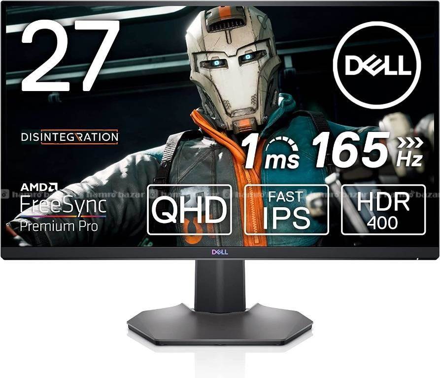 Dell 27" Gaming Monitor: S2721DGF/ips/165hz/2k/1ms
