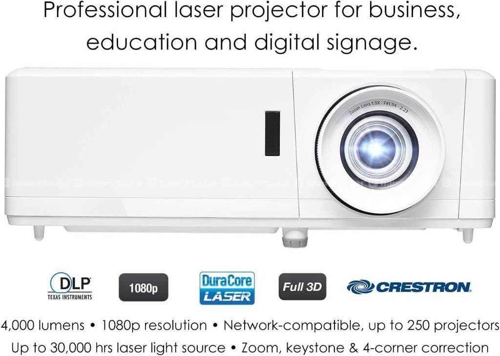 Optoma ZH403 Full HD Laser Projector, 4000 Lumens