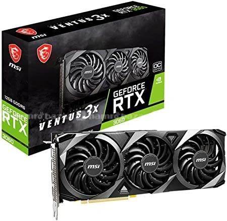 Msi Gaming Geforce Rtx 3060 Ventus 3x 12g Oc 1