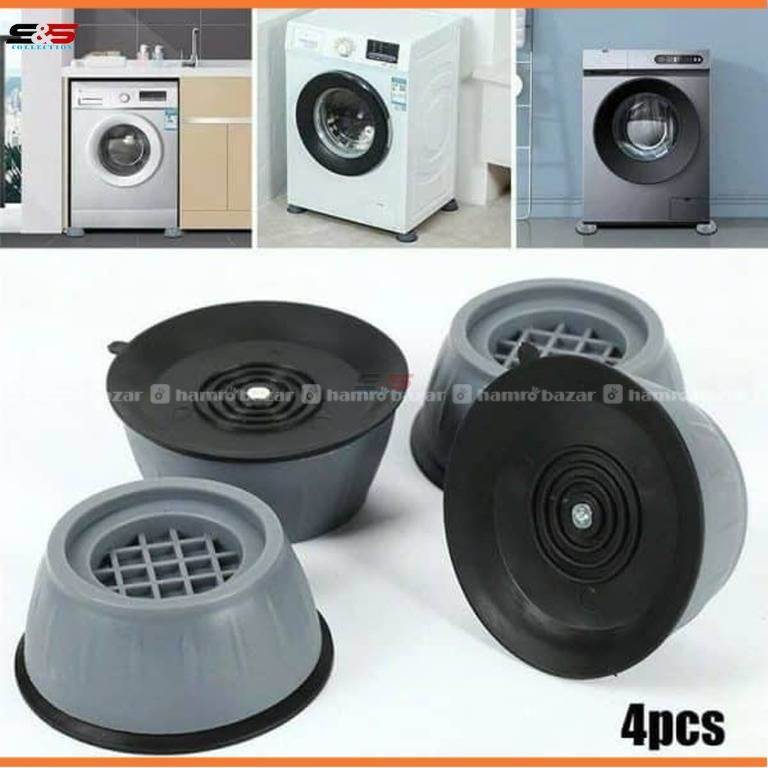 4 Pcs Anti Vibration, Non-Slip Feet Pads Washing M