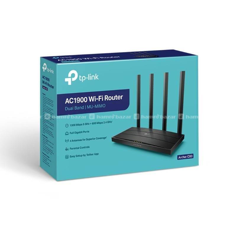 Tp-link Archer C80 New AC1900 wifi MU-MIMO Router