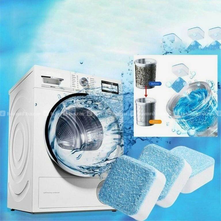 12 Pcs Washing Machine Tub Cleaning Tablet
