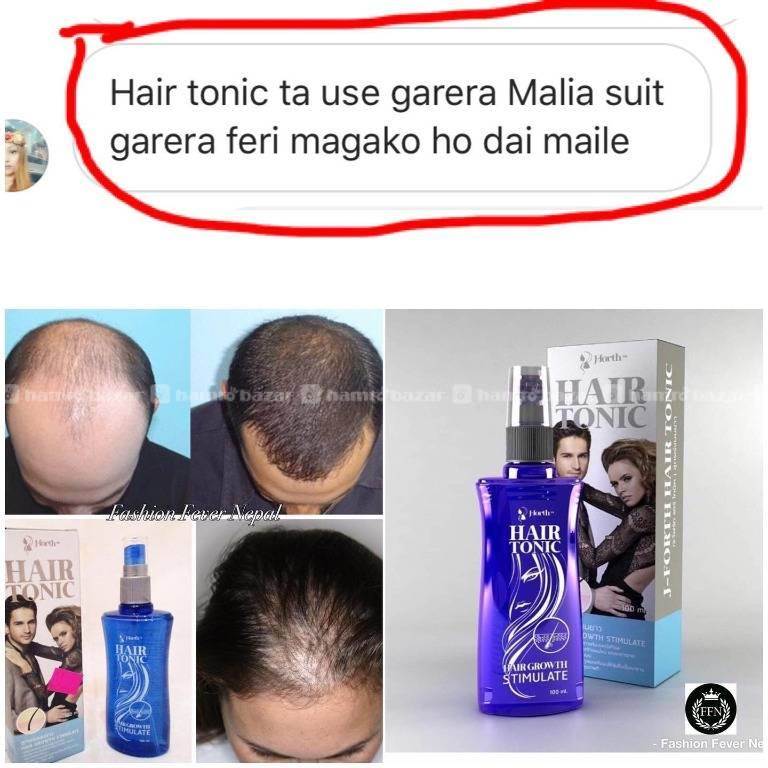 J-Forth Hair Tonic, Long Hair Growth Accelerator,