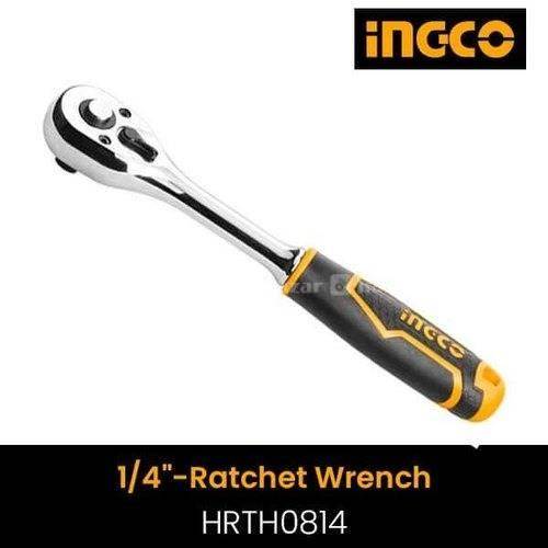 INGCO 1/4 inch Ratchet Wrench, 158mm HRTH0814