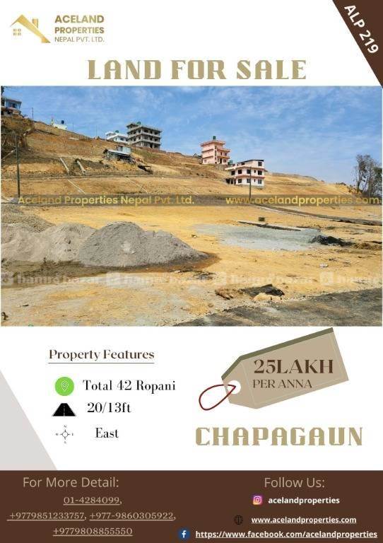 Land For Sale at Chapagaun