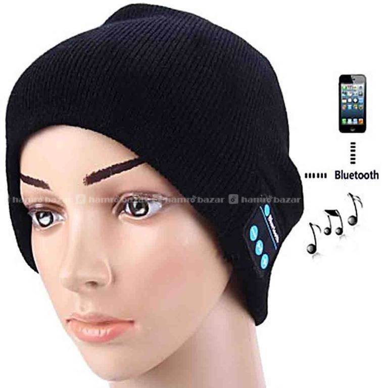 WIRELESS BLUETOOTH HAT HEADPHONES BUILT-IN STEREO