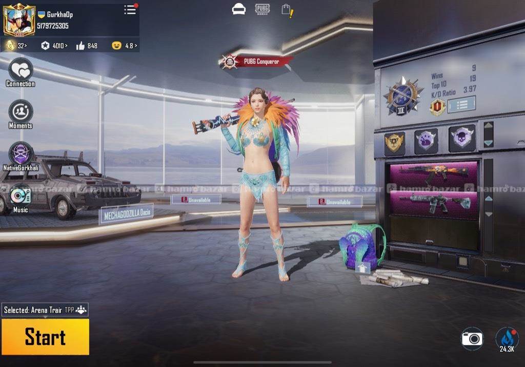 PUBG MOBILE ID HELLFIRE ACCOUNT SALE