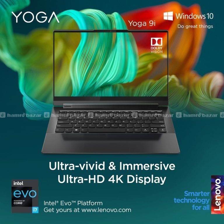 Lenovo Yoga 9i 2-in-1 14″ Touchscreen Laptop 4K UH