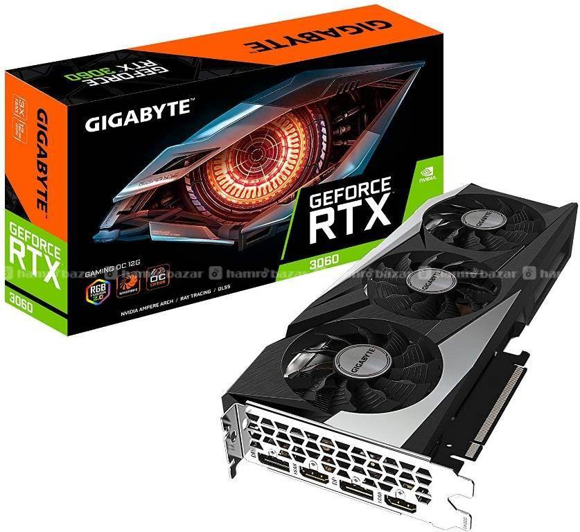 RTX 3060 Gigabyte Graphic Card 12GB