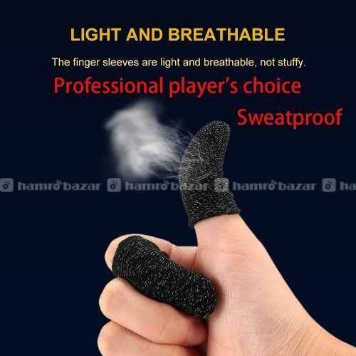 4PC (2 PAIRS) BREATHABLE SWEATPROOF MOBILE FINGER