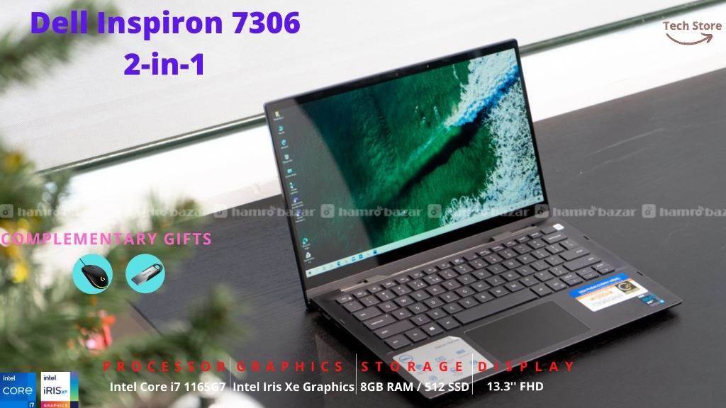 Dell Inspiron 7306 2-in-1 i7 11Th Gen