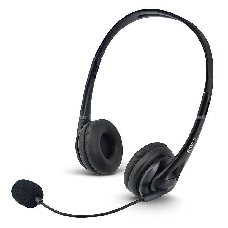 Astrum On-Ear USB Headphone HS750 with Microphone